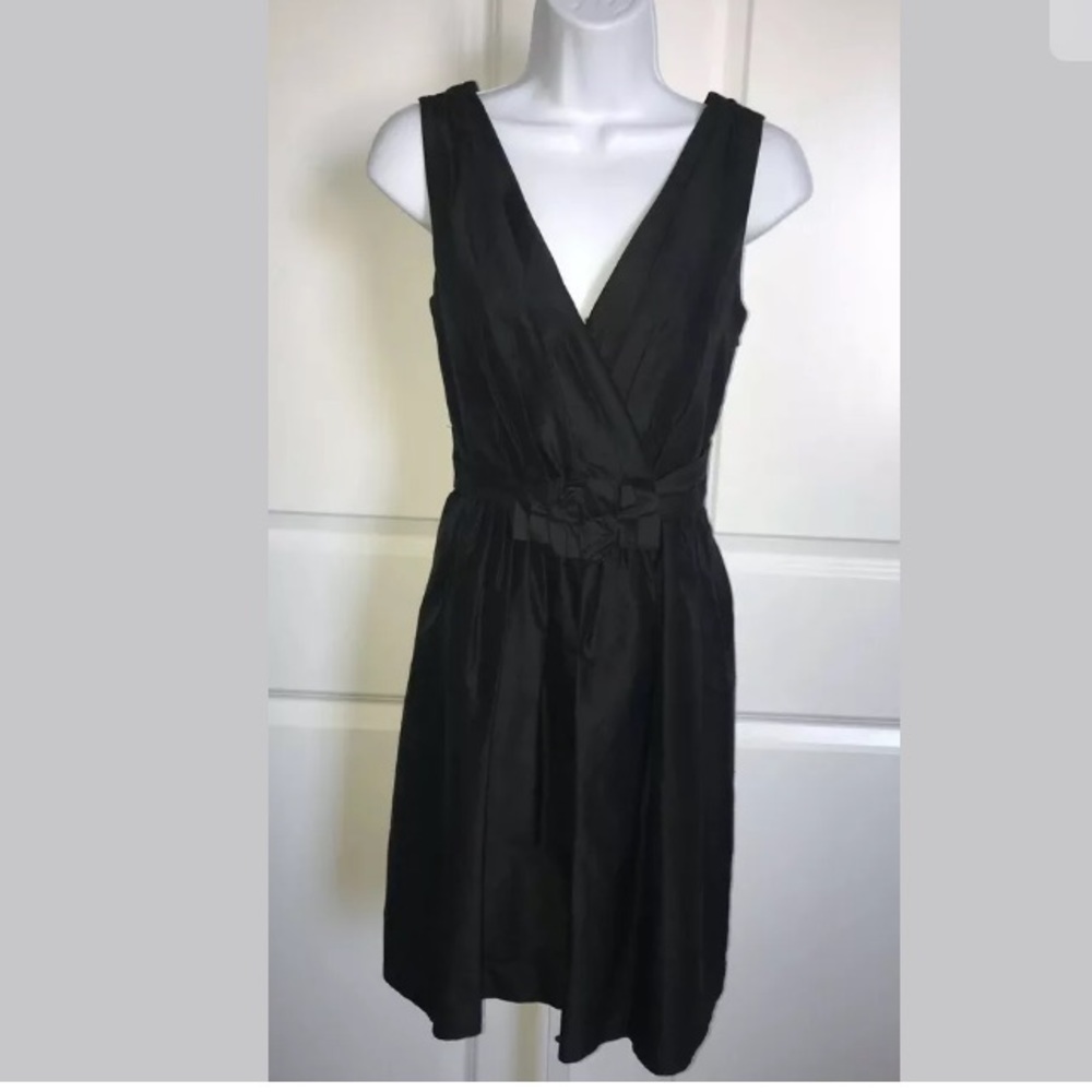 White House Black Market Silk Dress Sleeveless
